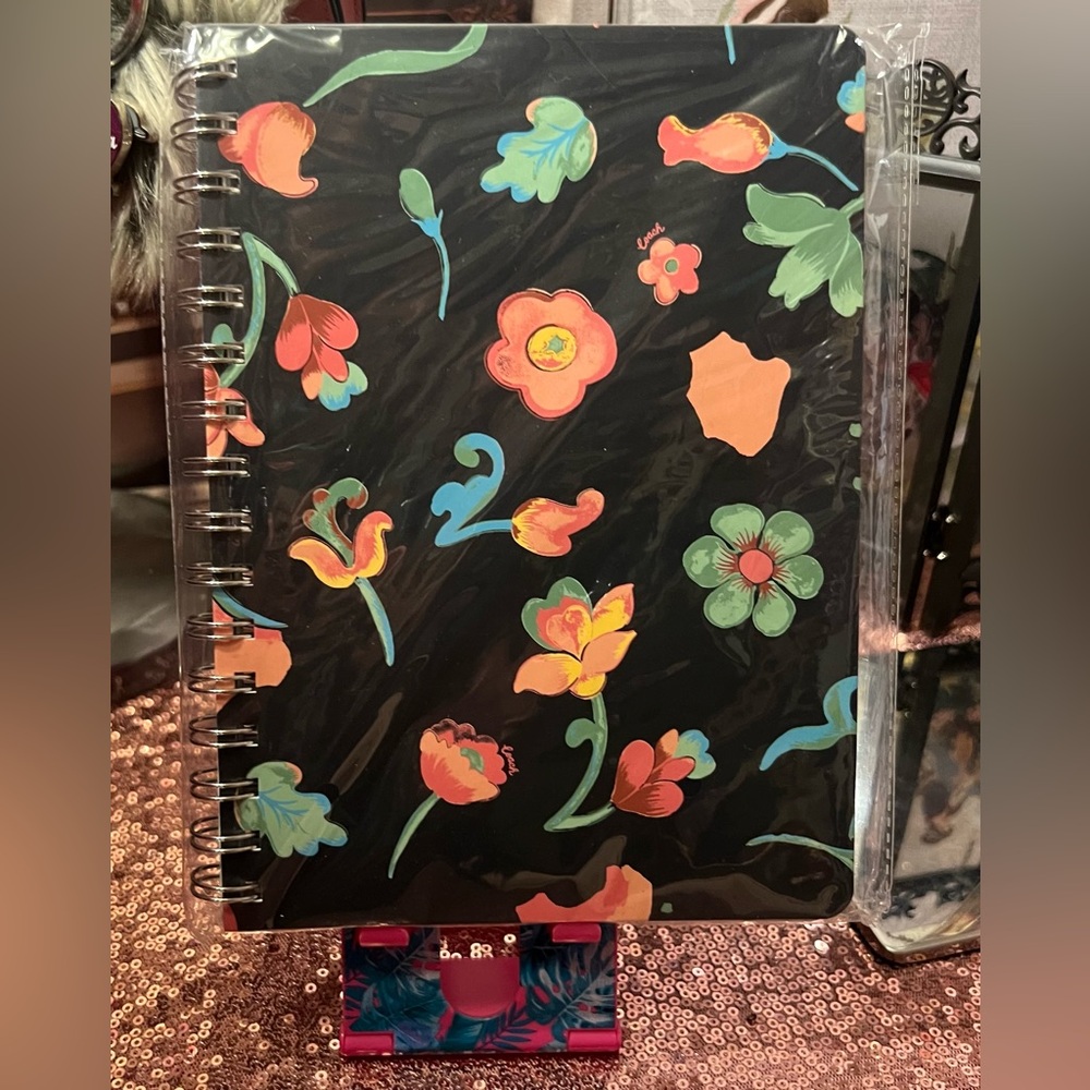 Coach Floral Spiral Notebook